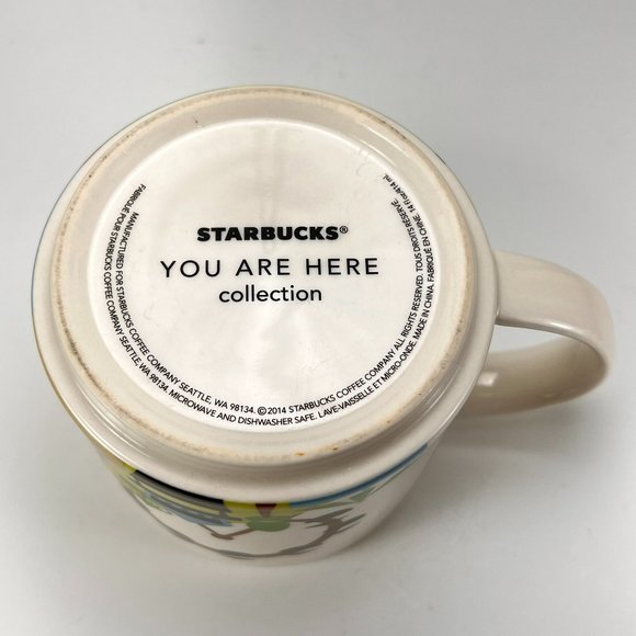 Starbucks You Are Here Indianapolis Coffee Tea Mug Cup 14 oz 2014 - Picture 8 of 14